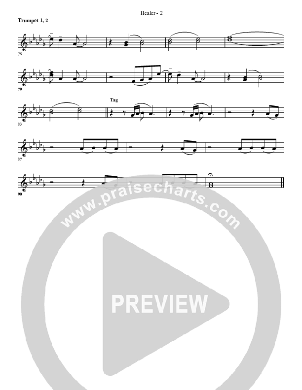 Healer Trumpet 1,2 (G3 Worship)