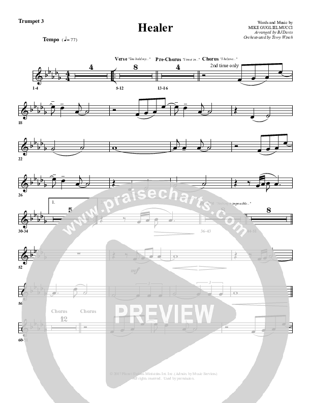 Healer Trumpet 3 (G3 Worship)