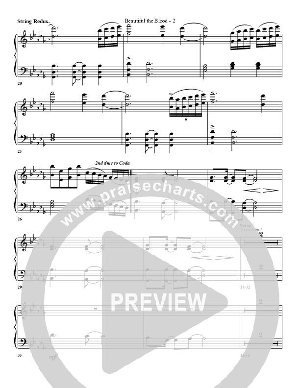 Beautiful The Blood Synth Strings (G3 Worship)