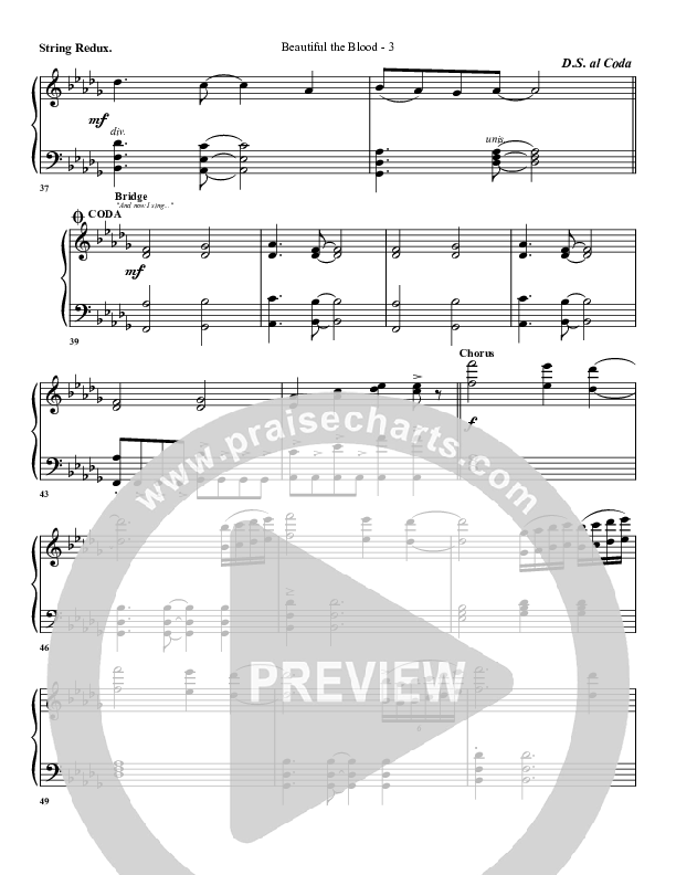 Beautiful The Blood Synth Strings (G3 Worship)