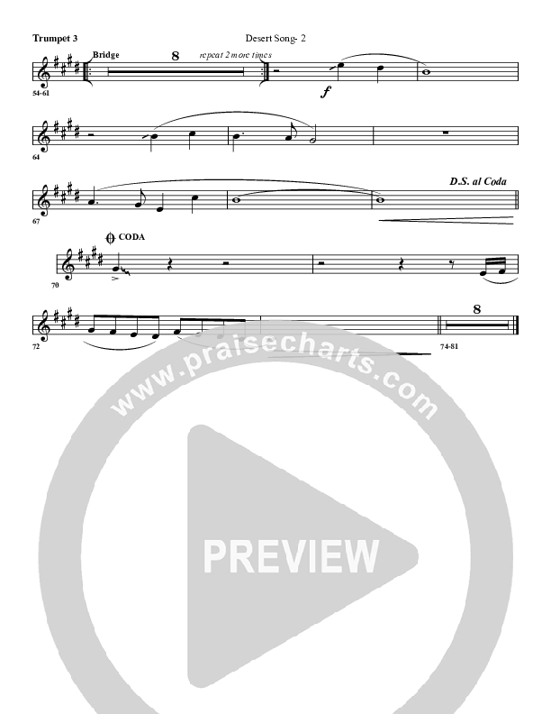 Desert Song Trumpet 3 (G3 Worship)