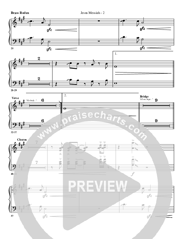 Jesus Messiah Synth Brass (G3 Worship)