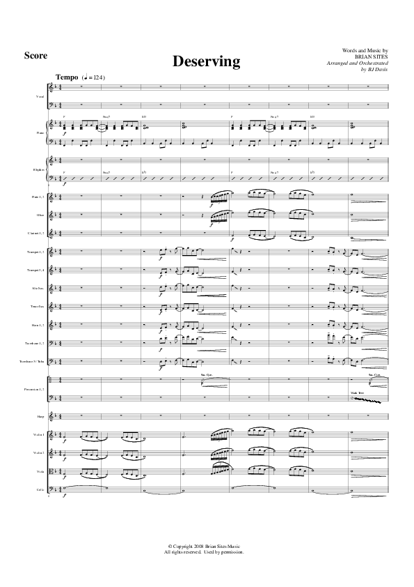 Deserving Orchestration (G3 Worship)