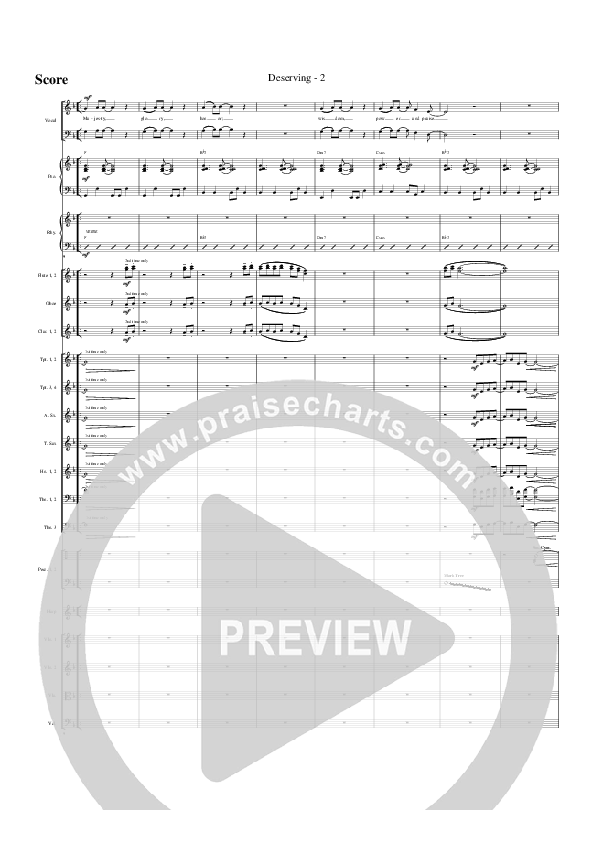 Deserving Orchestration (G3 Worship)