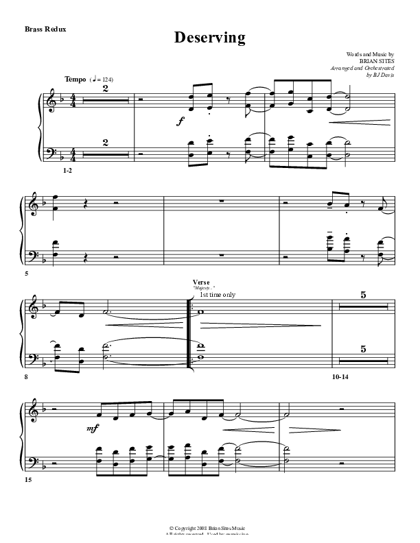 Deserving Synth Brass (G3 Worship)