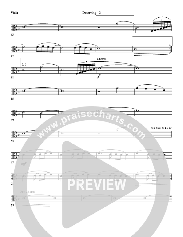 Deserving Viola (G3 Worship)