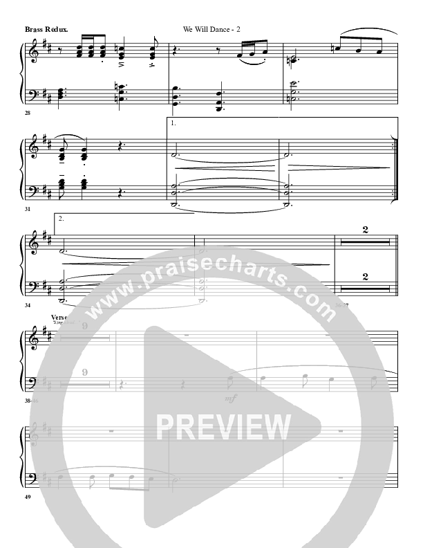 We Will Dance Synth Brass (G3 Worship)