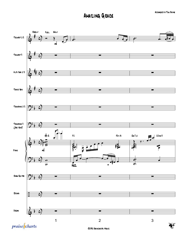 Amazing Grace (Instrumental) Orchestration (Tom Payne)