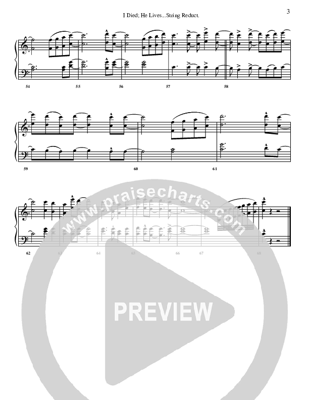 I Died He Lives Synth Strings (G3 Worship)