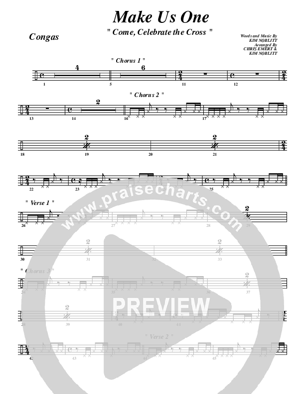 Make Us One Drum Set (G3 Worship)