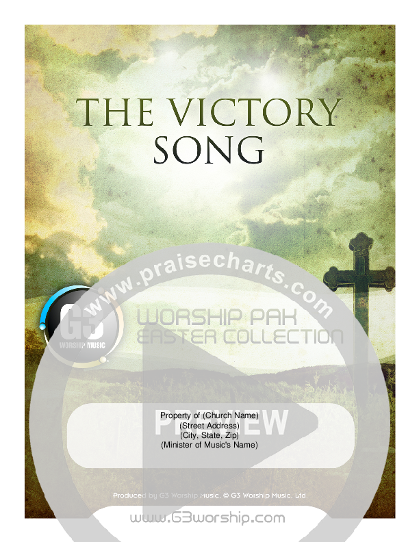 The Victory Song Cover Sheet (G3 Worship)