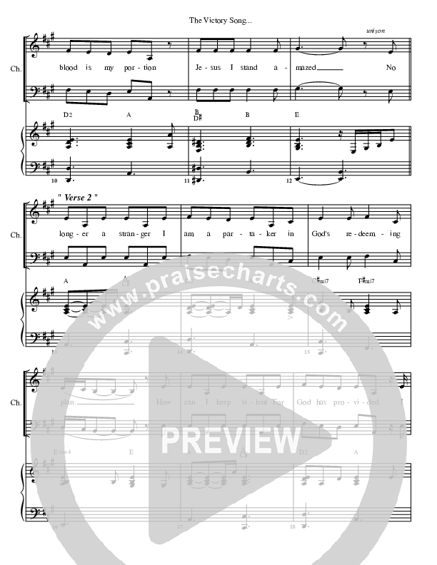 The Victory Song Orchestration (G3 Worship)