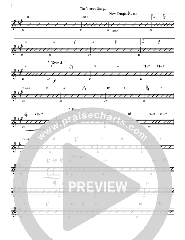 The Victory Song Rhythm Chart (G3 Worship)