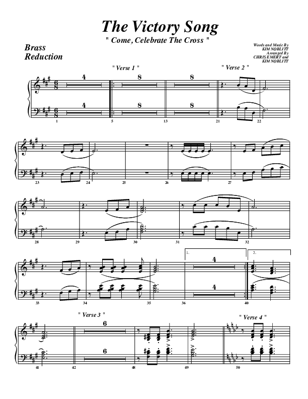 The Victory Song Synth Brass (G3 Worship)