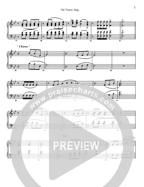 The Victory Song Synth Brass (G3 Worship)