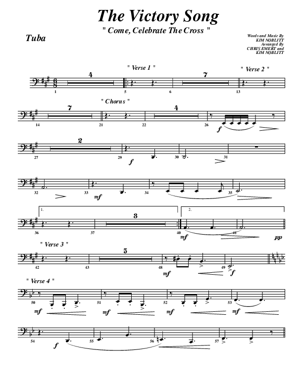 The Victory Song Tuba (G3 Worship)