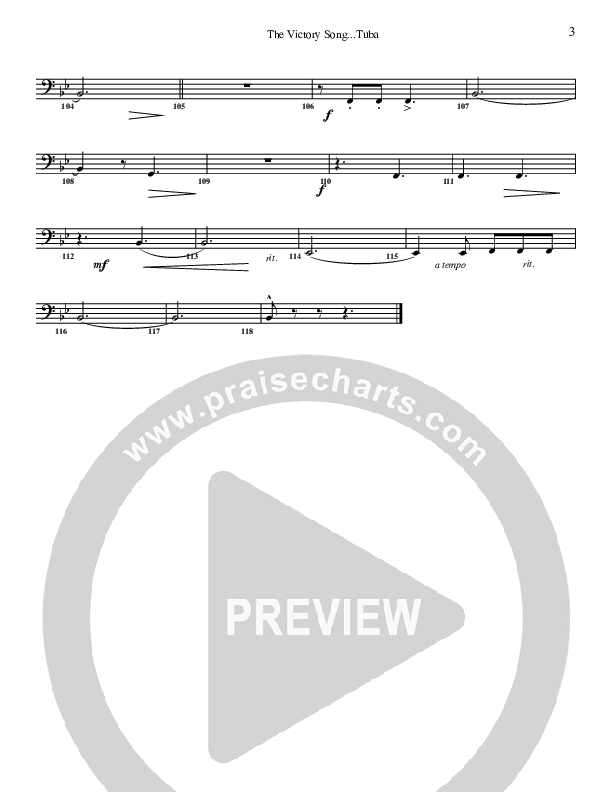 The Victory Song Tuba (G3 Worship)