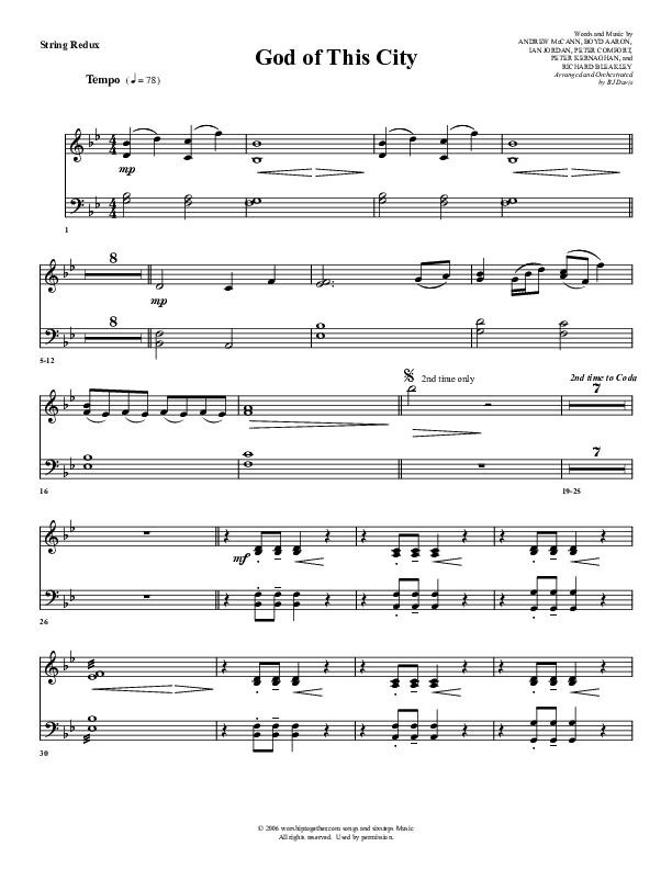 God Of This City Synth Strings (G3 Worship)