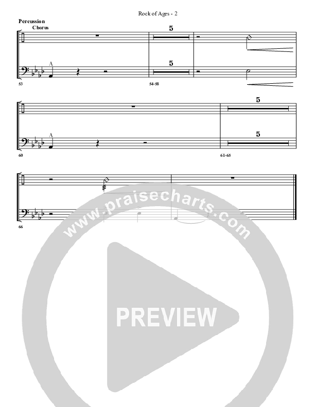 Rock Of Ages Percussion (G3 Worship)