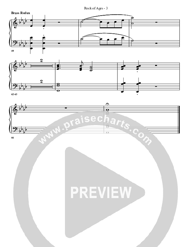 Rock Of Ages Synth Brass (G3 Worship)