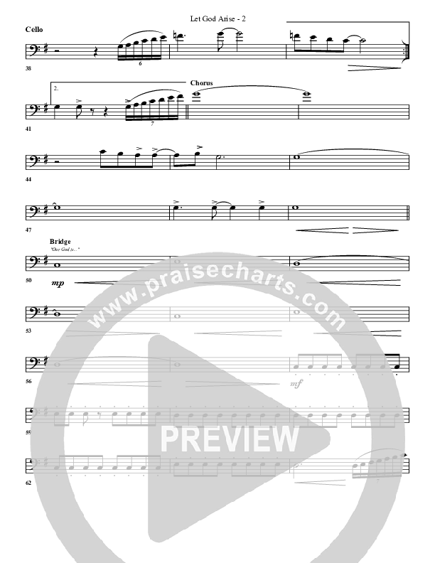 Let God Arise Cello (G3 Worship)