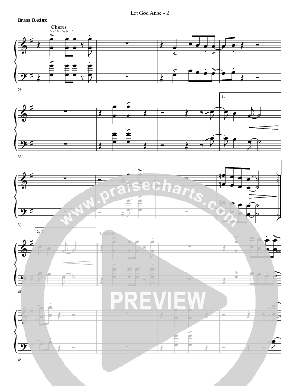 Let God Arise Synth Brass (G3 Worship)