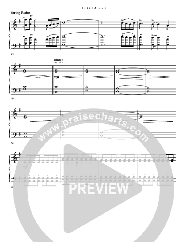 Let God Arise Synth Strings (G3 Worship)