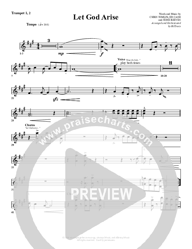 Let God Arise Trumpet 1,2 (G3 Worship)