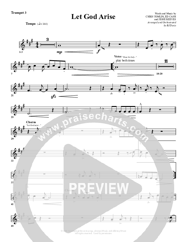 Let God Arise Trumpet 3 (G3 Worship)