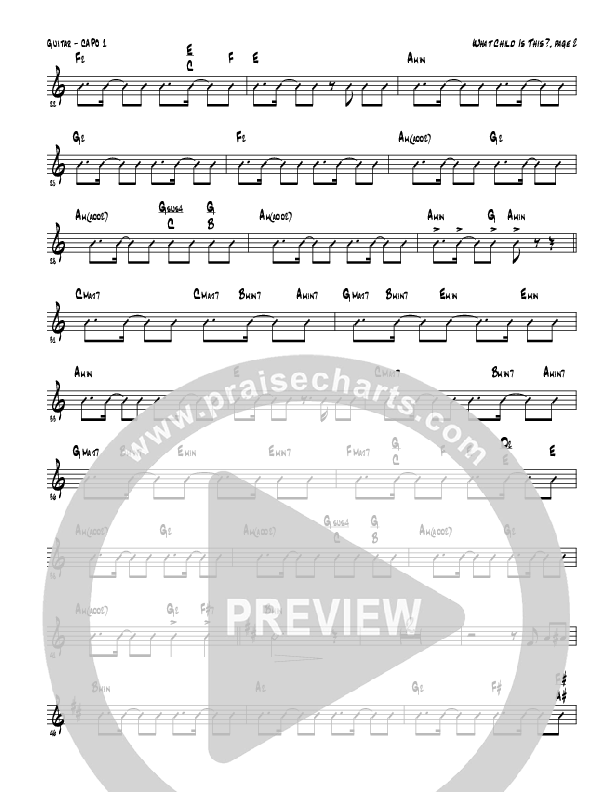 What Child Is This (Instrumental) Guitar (Tom Payne)