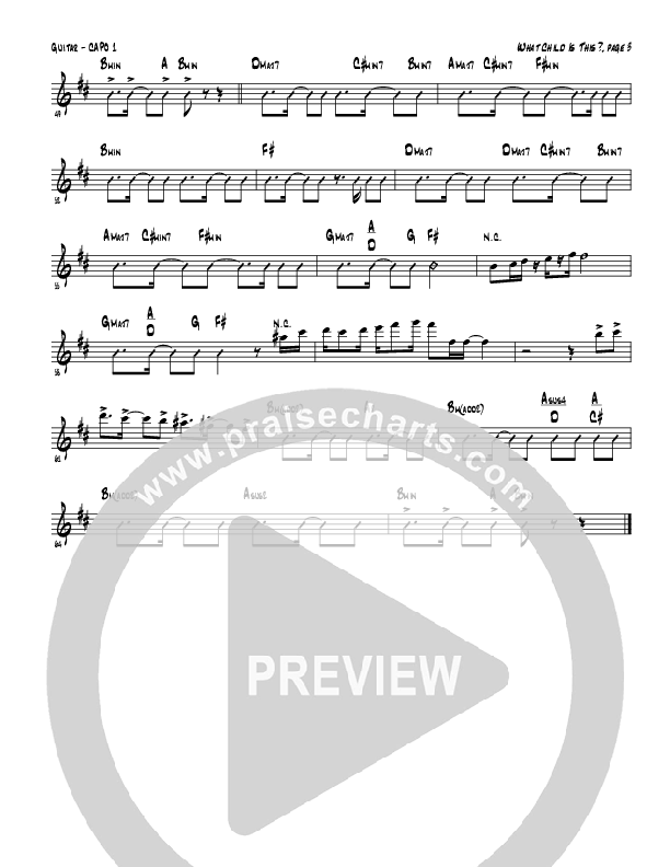 What Child Is This (Instrumental) Guitar (Tom Payne)