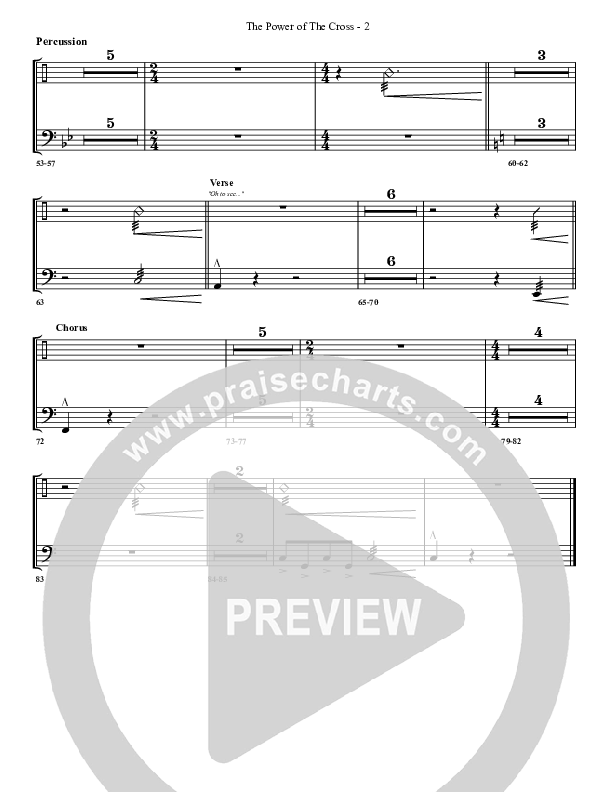 The Power Of The Cross Percussion (G3 Worship)