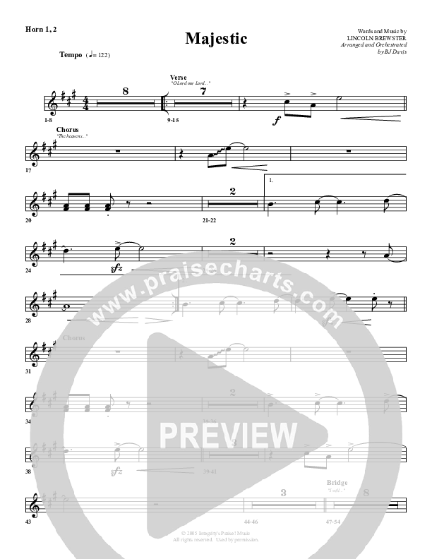 Majestic French Horn 1/2 (G3 Worship)