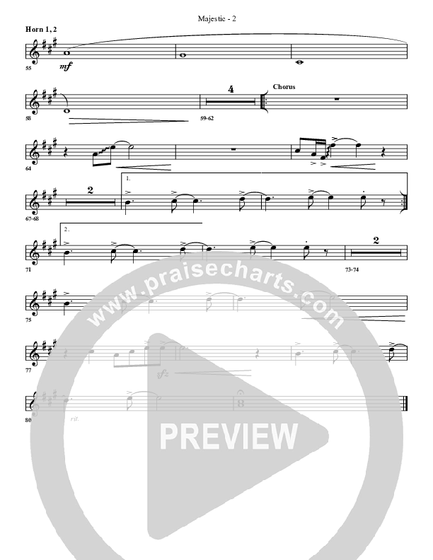 Majestic French Horn 1/2 (G3 Worship)