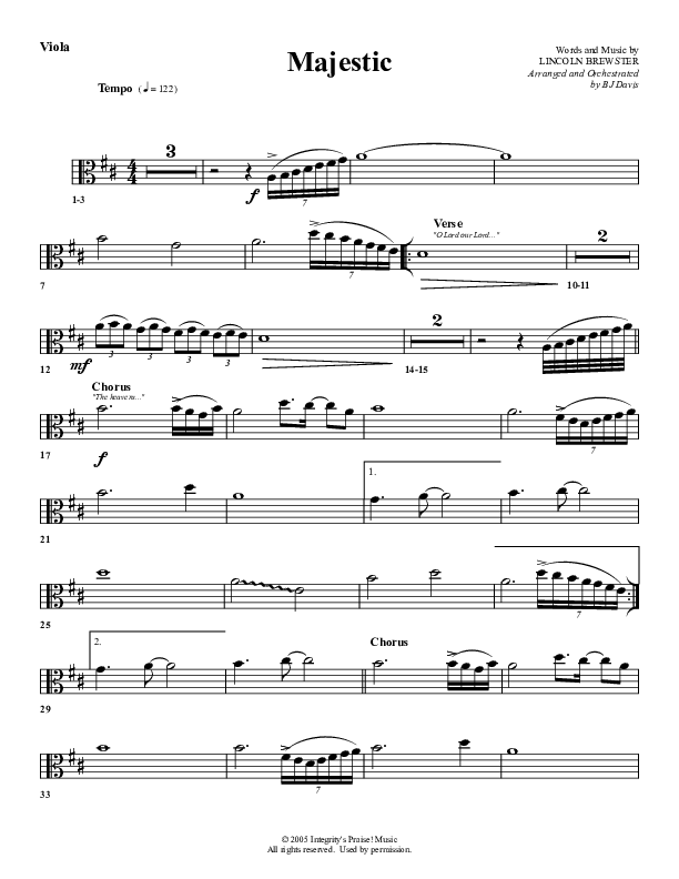 Majestic Viola (G3 Worship)