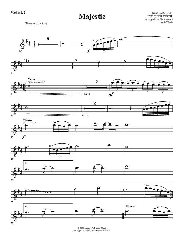 Majestic Violin 1/2 (G3 Worship)