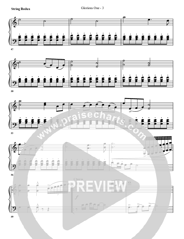 Glorious One Synth Strings (G3 Worship)