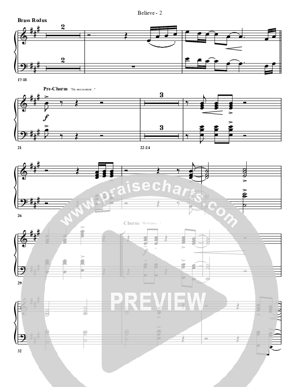 Believe Synth Brass (G3 Worship)