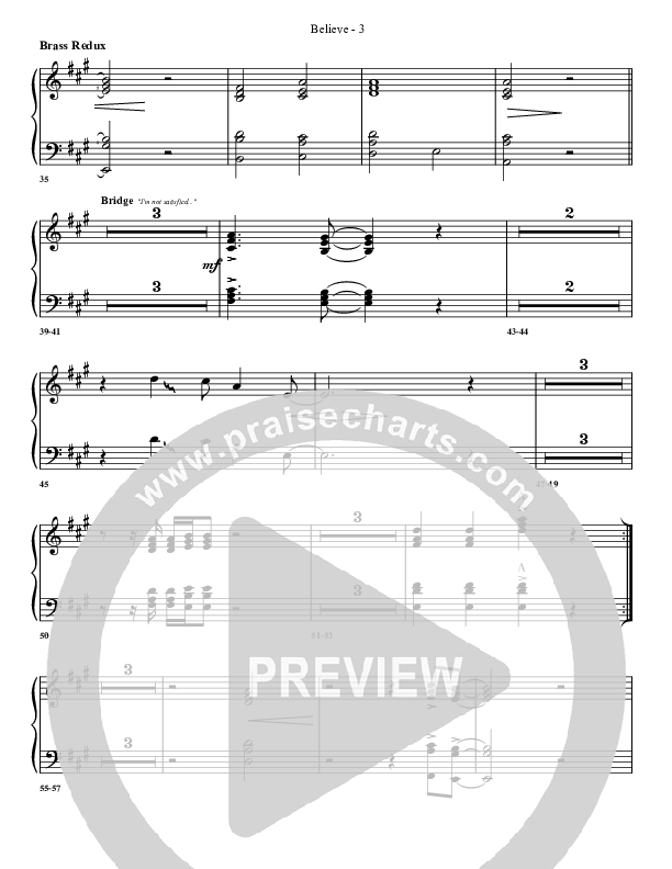 Believe Synth Brass (G3 Worship)