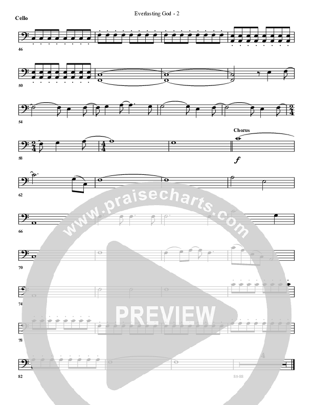 Everlasting God Cello (G3 Worship)