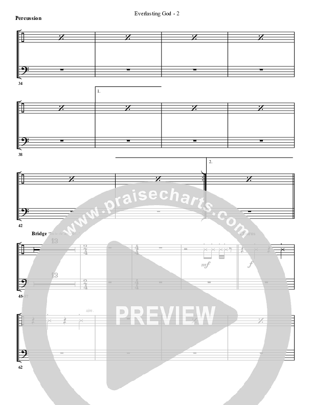 Everlasting God Percussion (G3 Worship)