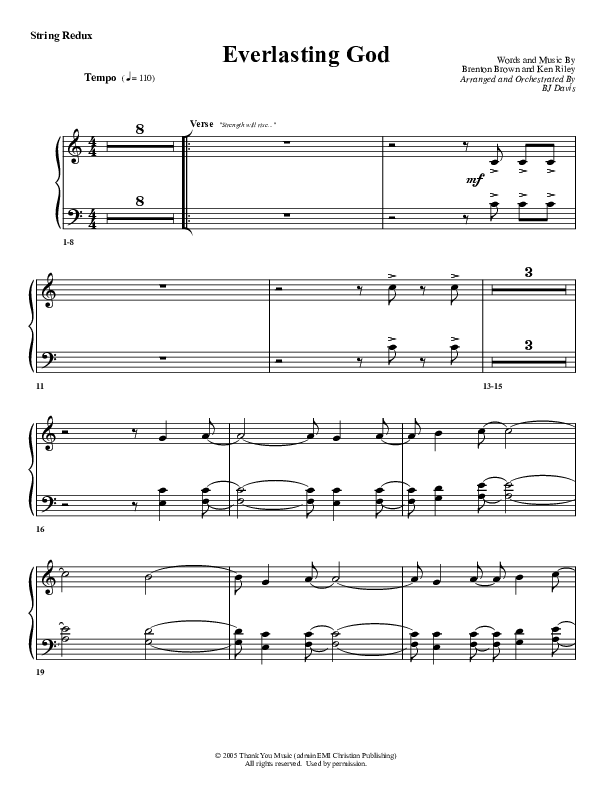 Everlasting God Synth Strings (G3 Worship)