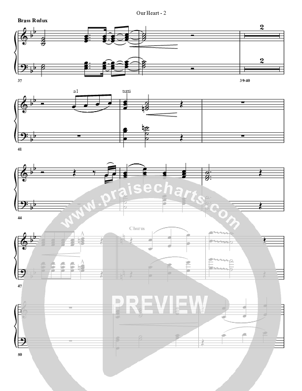 Our Heart Synth Brass (G3 Worship)