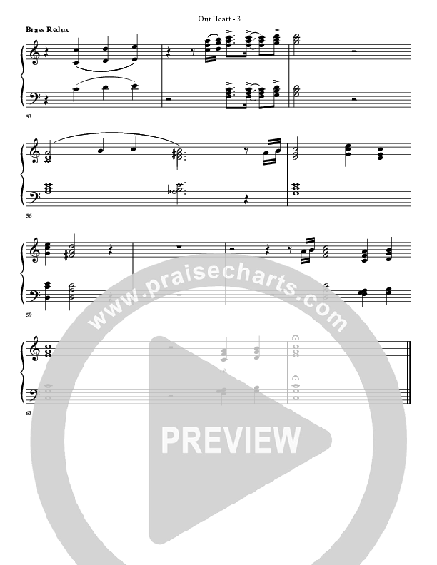 Our Heart Synth Brass (G3 Worship)