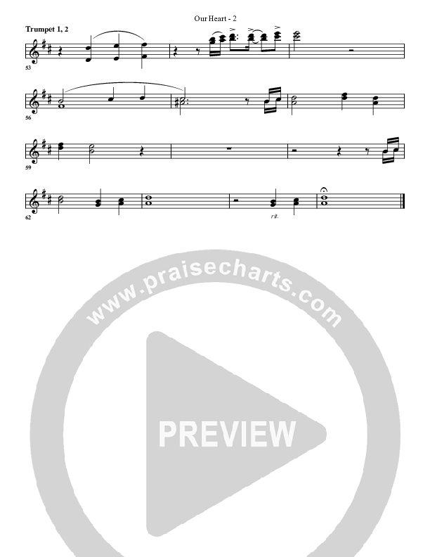 Our Heart Trumpet 1,2 (G3 Worship)