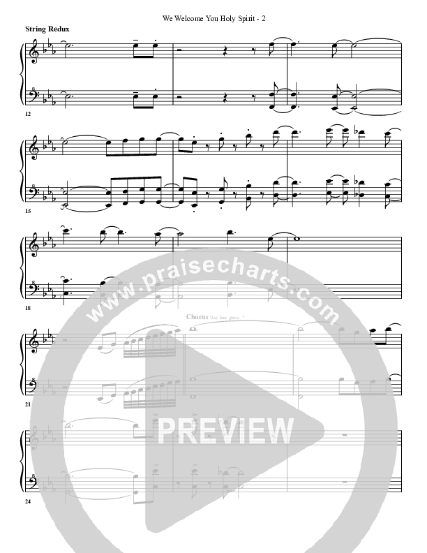 We Welcome You Holy Spirit Synth Strings (G3 Worship)