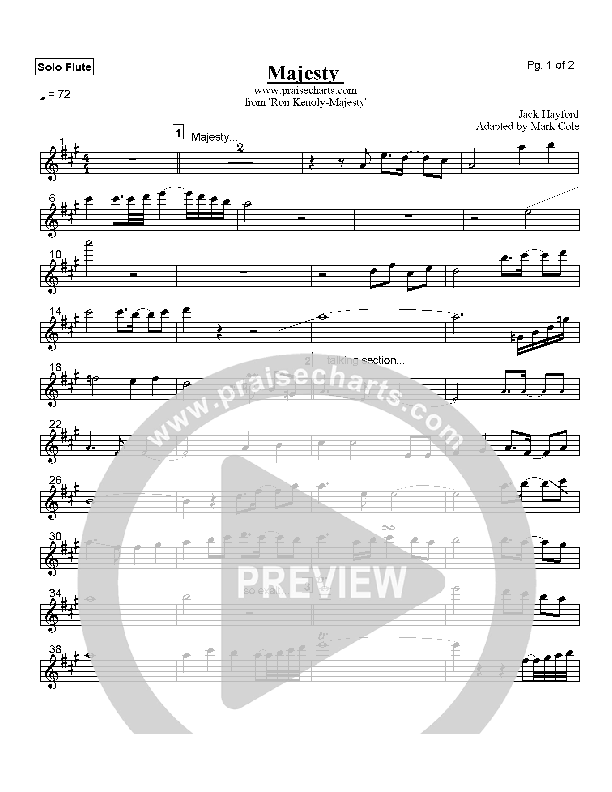 Majesty Flute (Ron Kenoly)