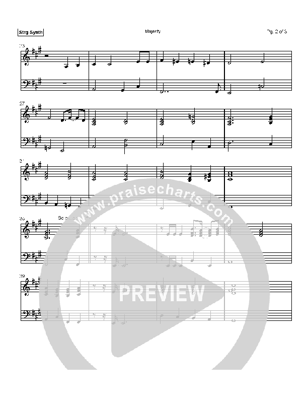 Majesty Synth Strings (Ron Kenoly)