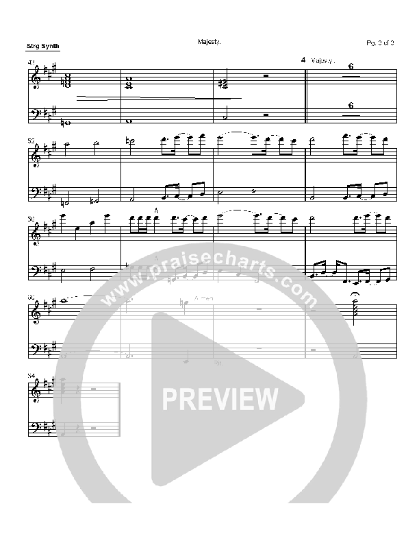 Majesty Synth Strings (Ron Kenoly)