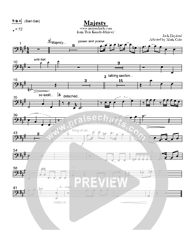 Majesty Trombone 4 (Ron Kenoly)